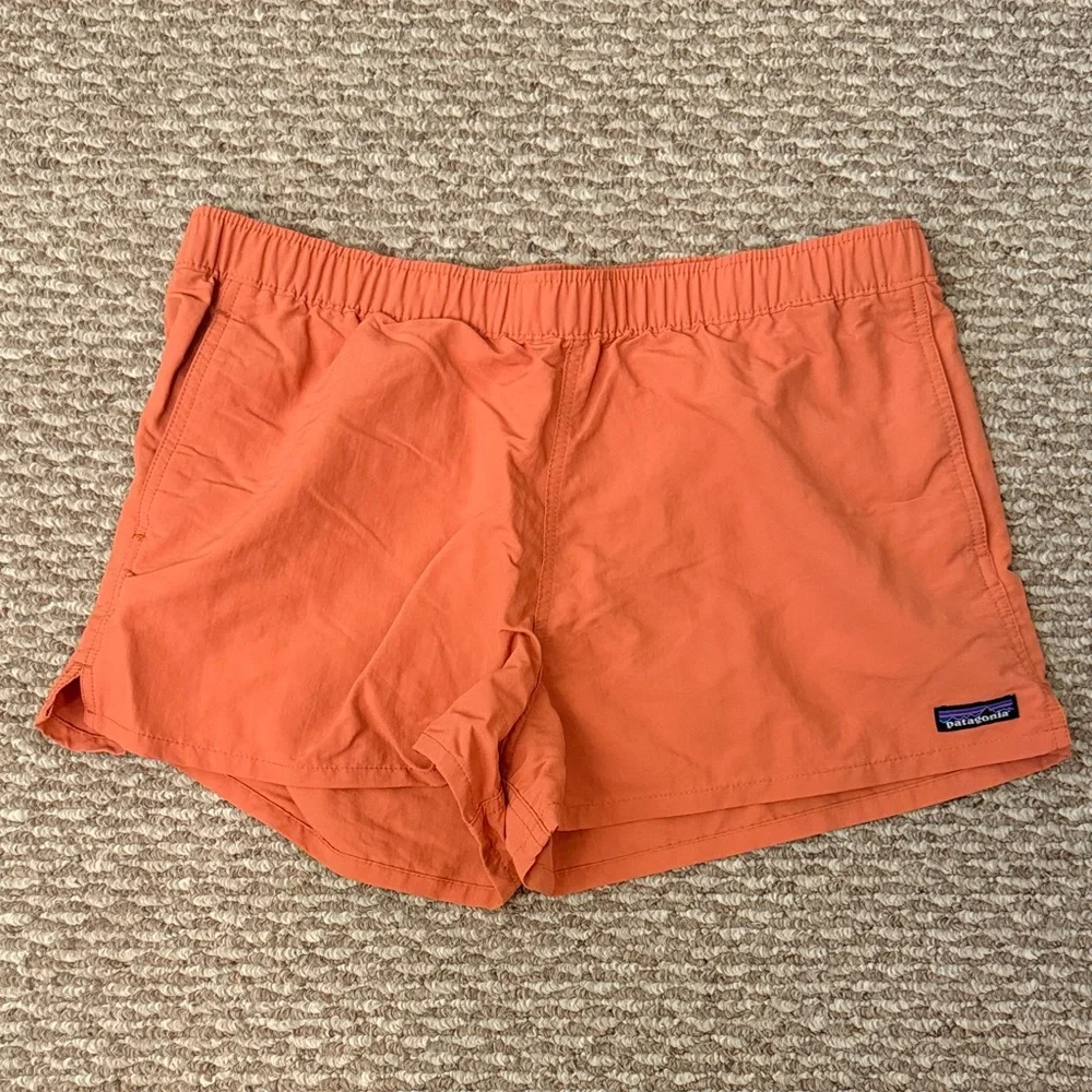 Patagonia Baggies - Women's Shorts - size large - Vibrant Orange - Picture 1 of 7